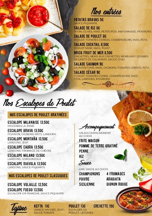 Bravas — carte page 2