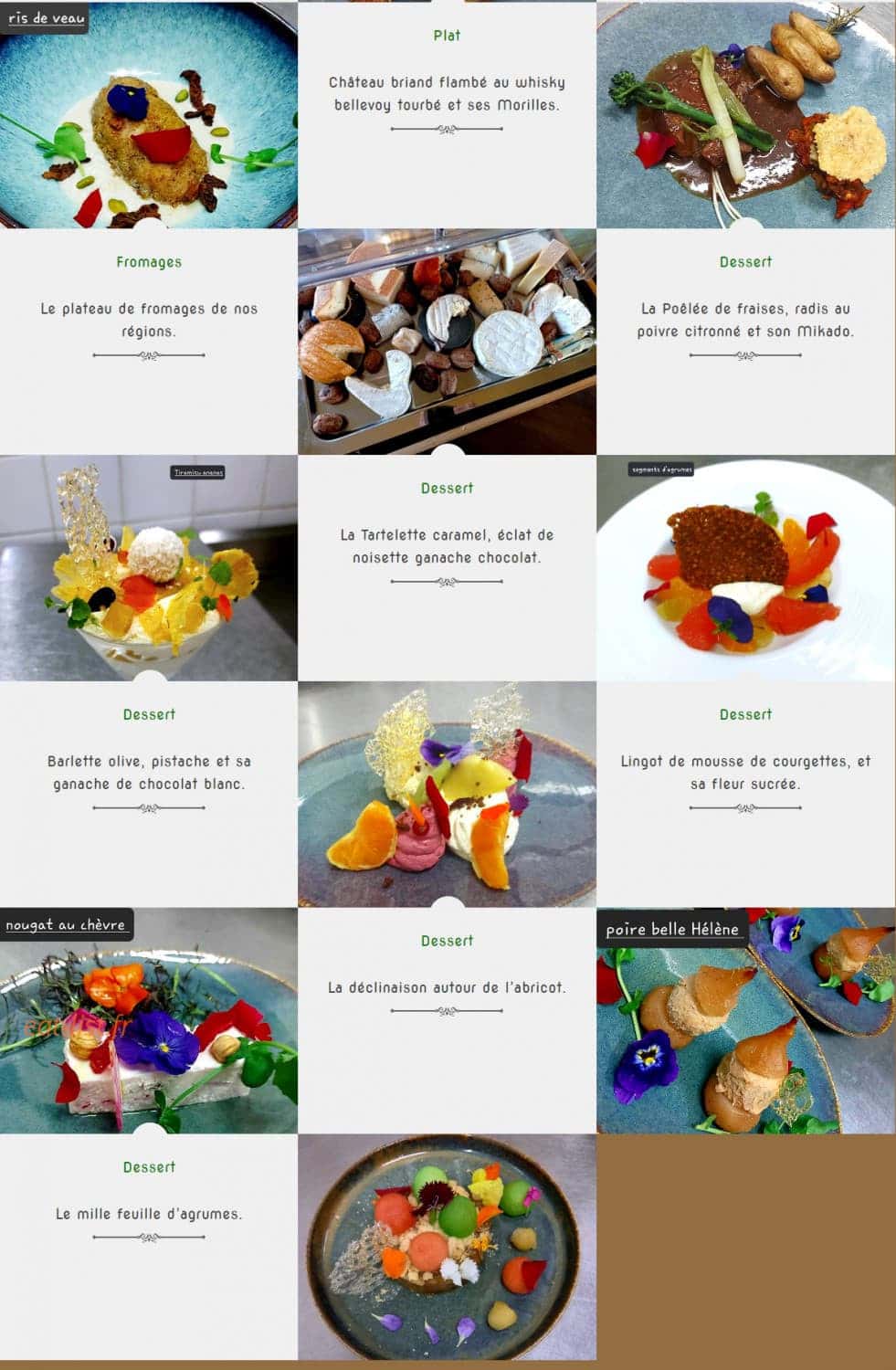 Le Domaine du Salix — carte page 3