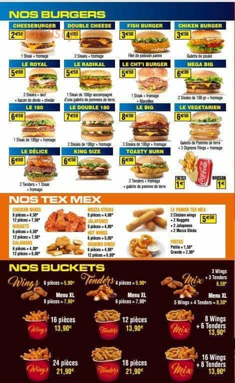Délice Pizza — carte page 3