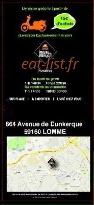 House Burger — carte page 6