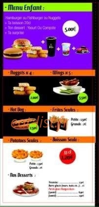 House Burger — carte page 5