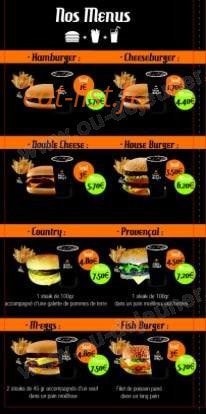 House Burger — carte page 2