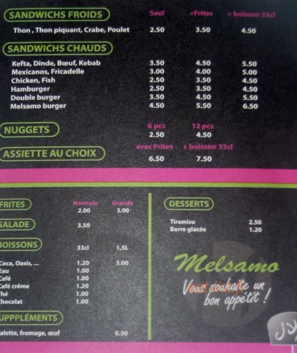 Melsamo — carte page 1