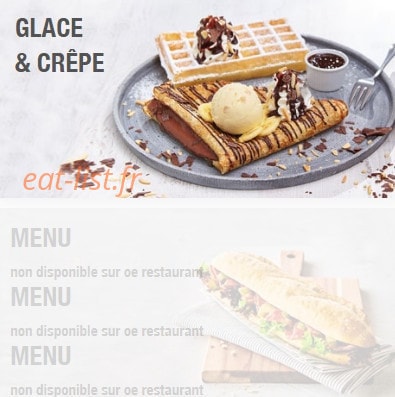 Restaurant flunch Cambrai — carte page 3