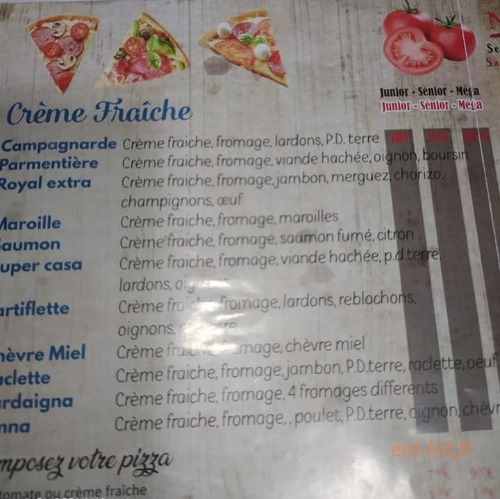 Pizza caza presto — carte page 7