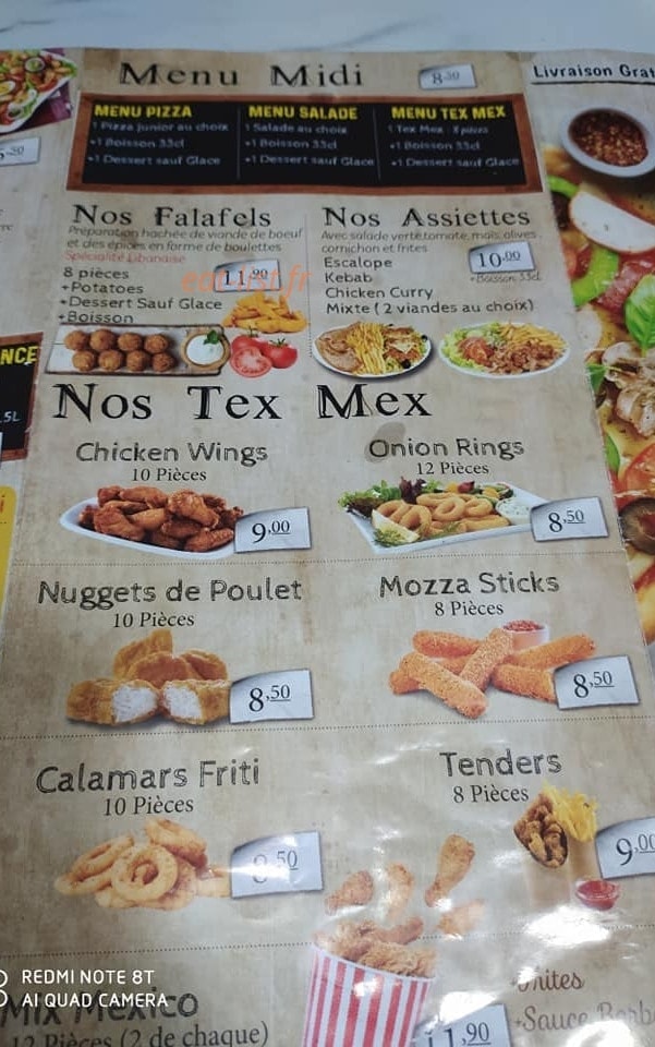 Pizza caza presto — carte page 5