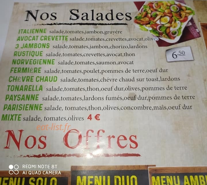 Pizza caza presto — carte page 2