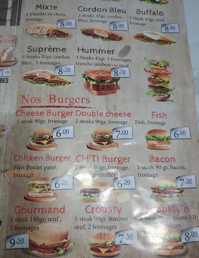 Pizza caza presto — carte page 8