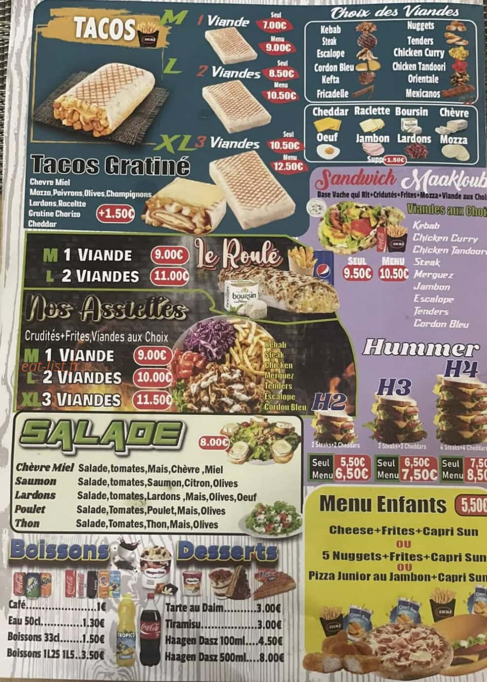 L'escale — carte page 3
