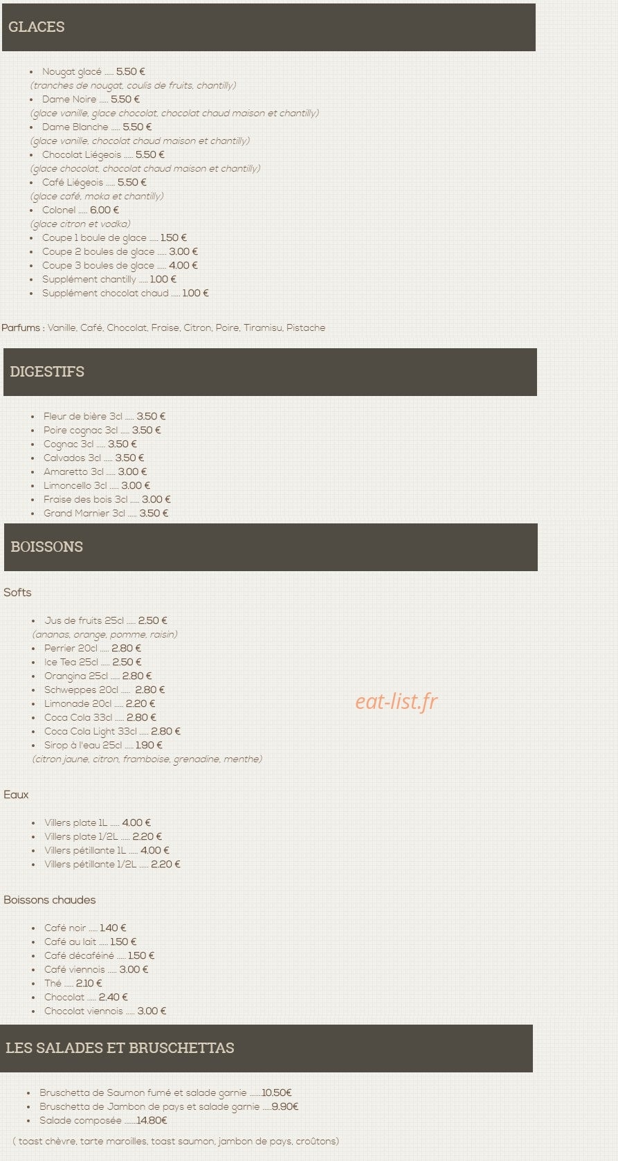 Le Chancel — carte page 2