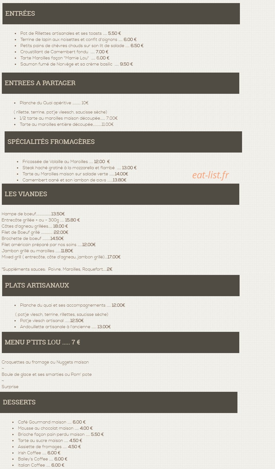 Le Chancel — carte page 1