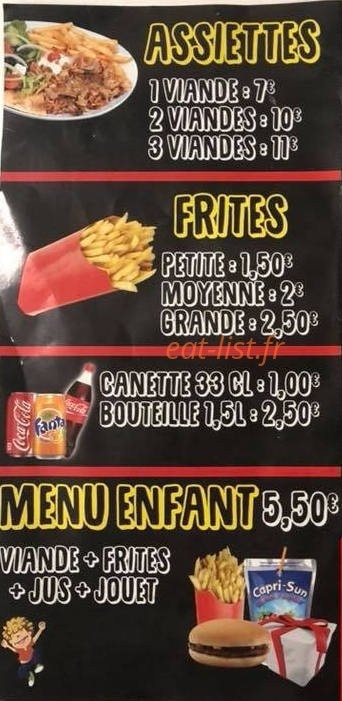 Tacos de Boussois — carte page 4