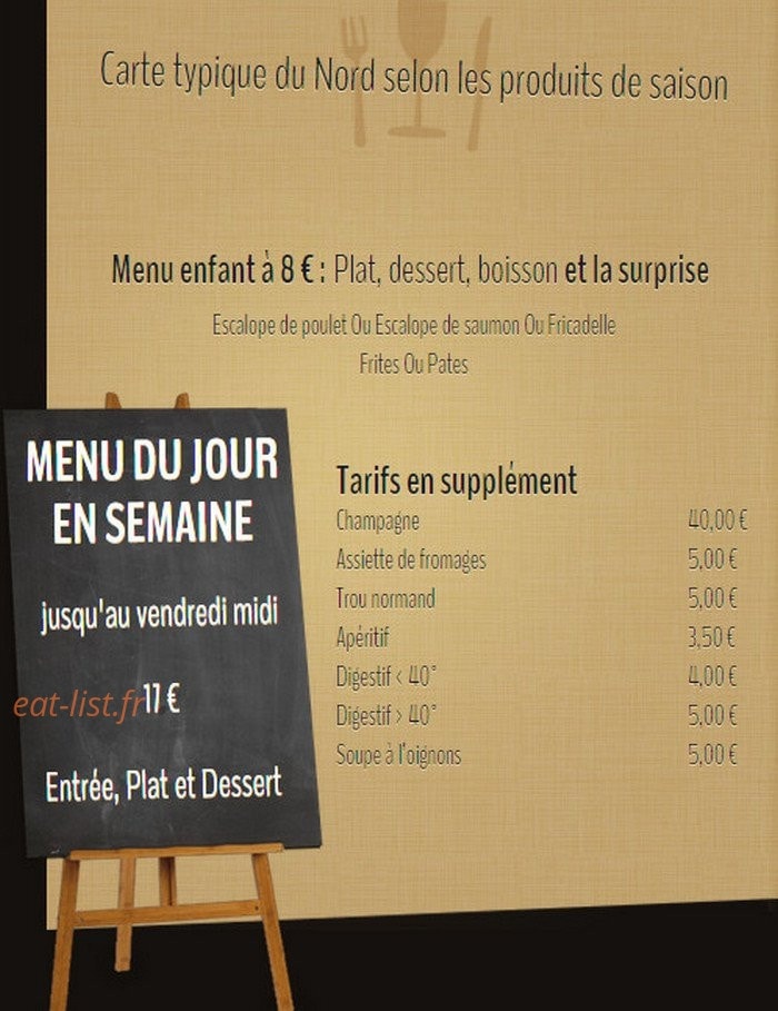 Le Sacha — carte page 1