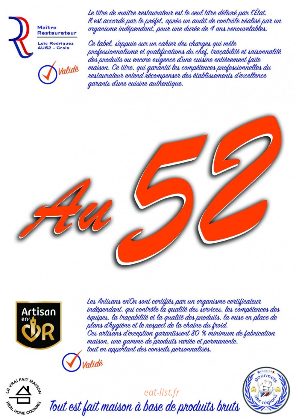 Au 52 — carte page 1