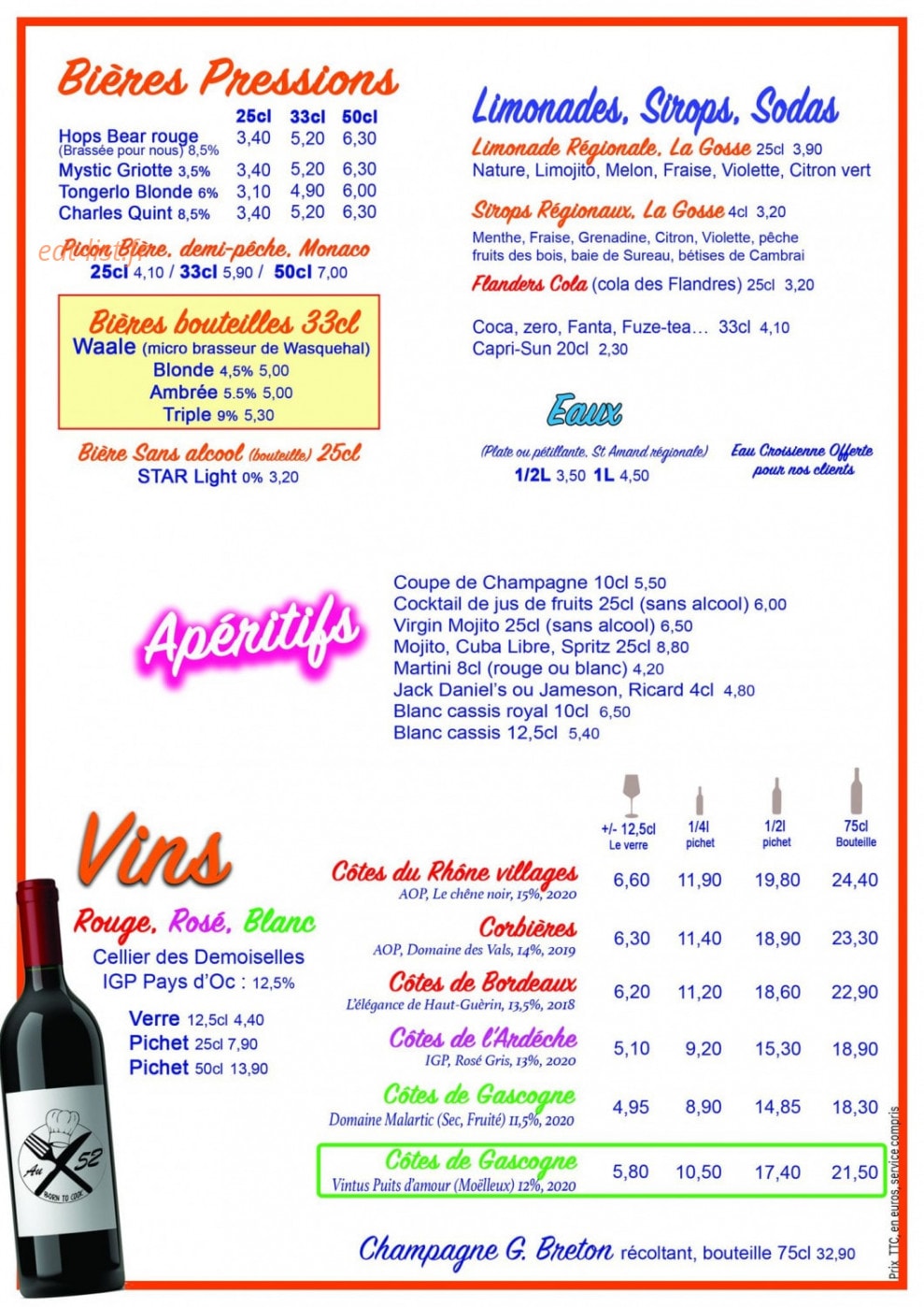 Au 52 — carte page 8