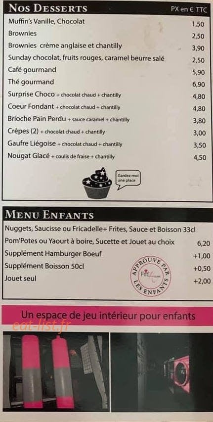 Frit'house — carte page 4