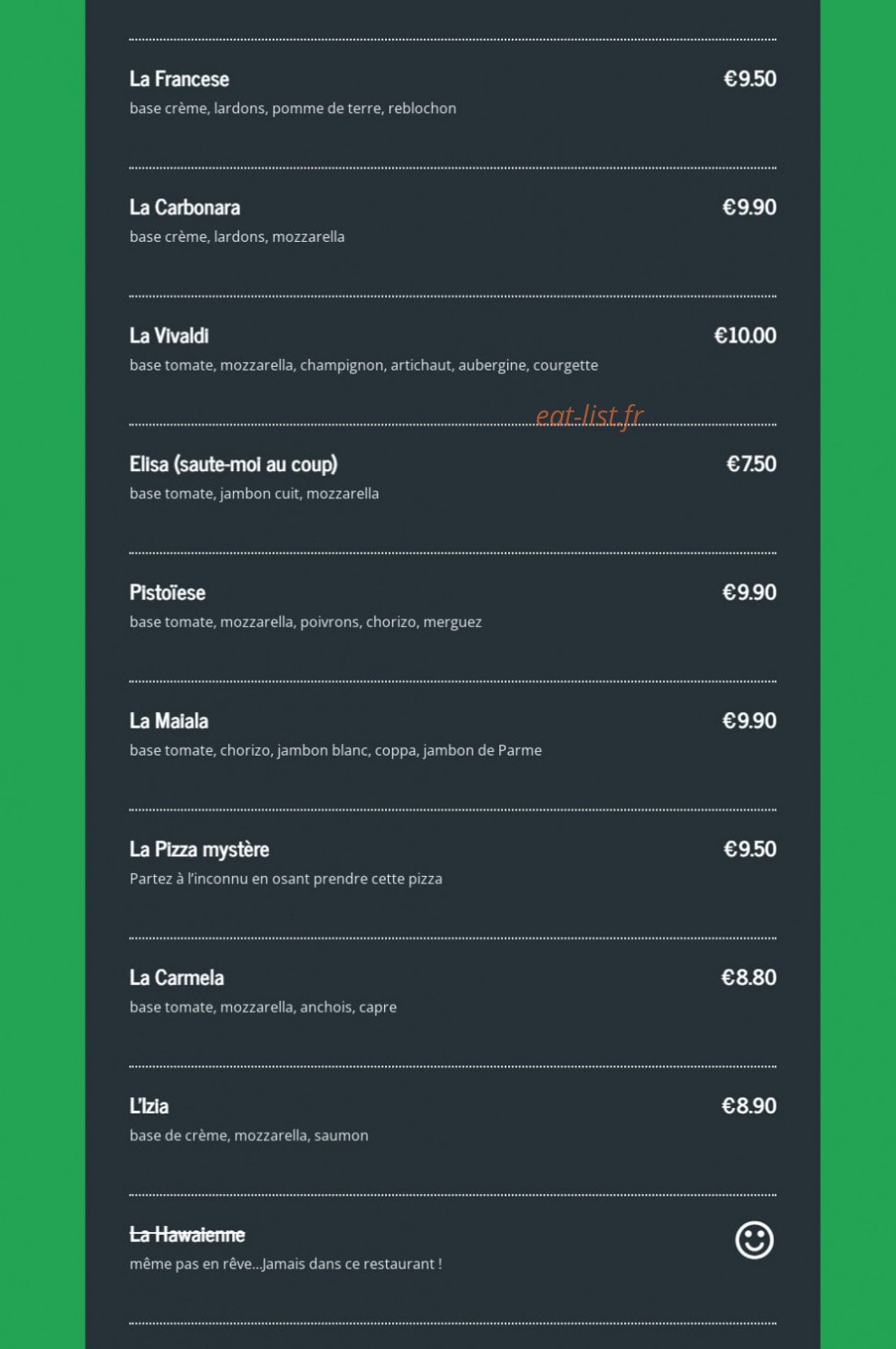 Mama Maria — carte page 2