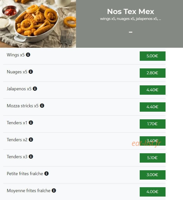 Potatoes Food — carte page 13