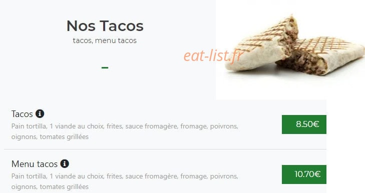 Potatoes Food — carte page 12