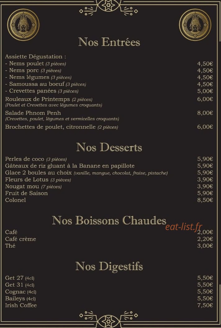 Thida Angkor — carte page 1