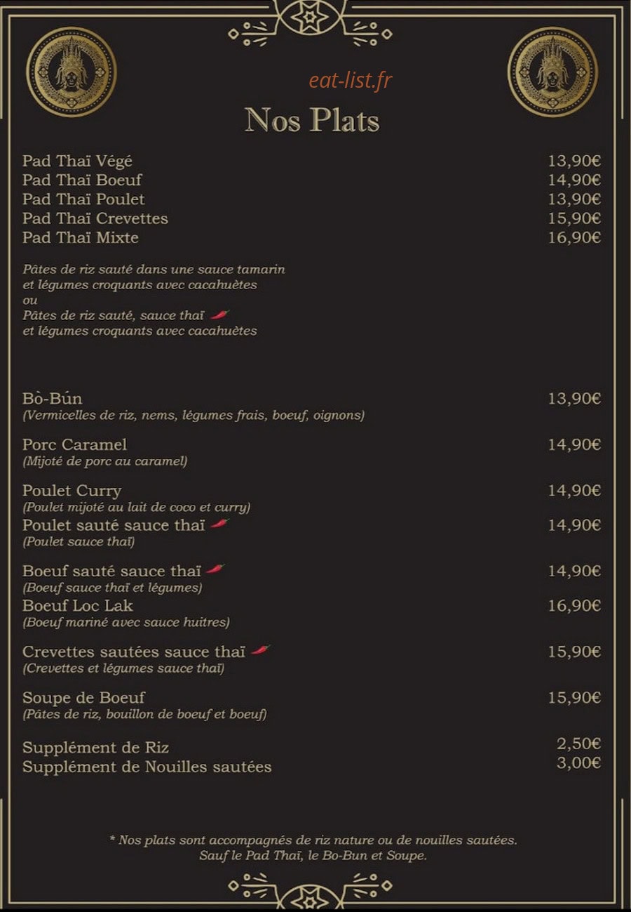 Thida Angkor — carte page 2
