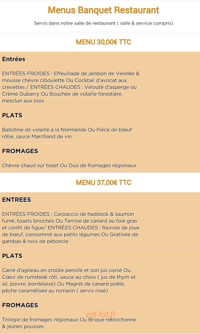 La Brasserie — carte page 5