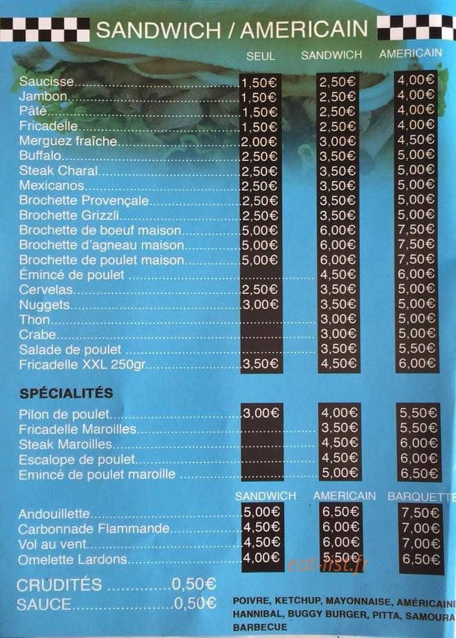 L'Ours Brun — carte page 2