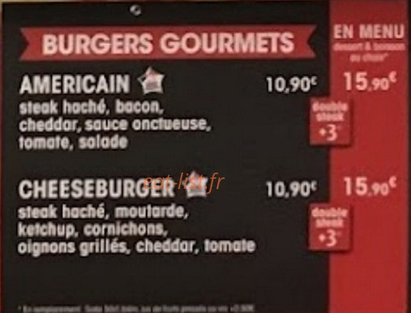 Lunch Grill — carte page 2
