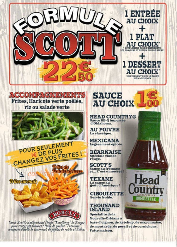 Oncle Scott's — carte page 5