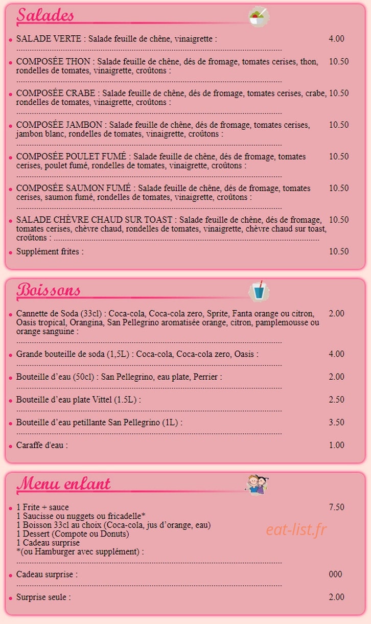Blonde A Croquer — carte page 5