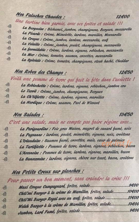 La Chaumine — carte page 3