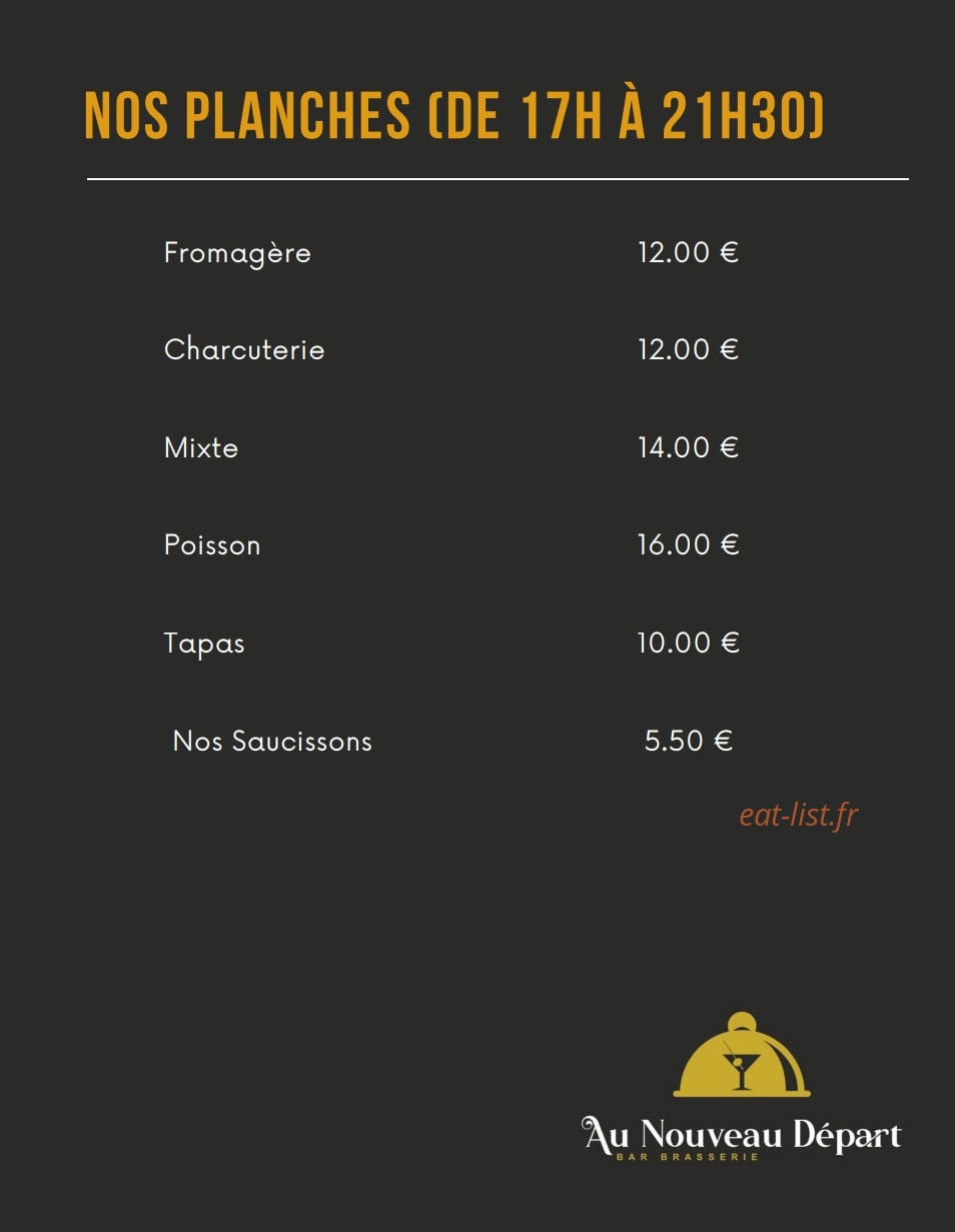 Au Nouveau Départ — carte page 2