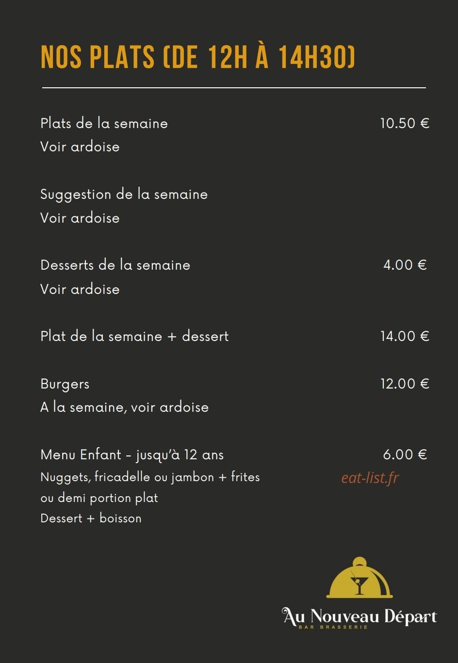 Au Nouveau Départ — carte page 3