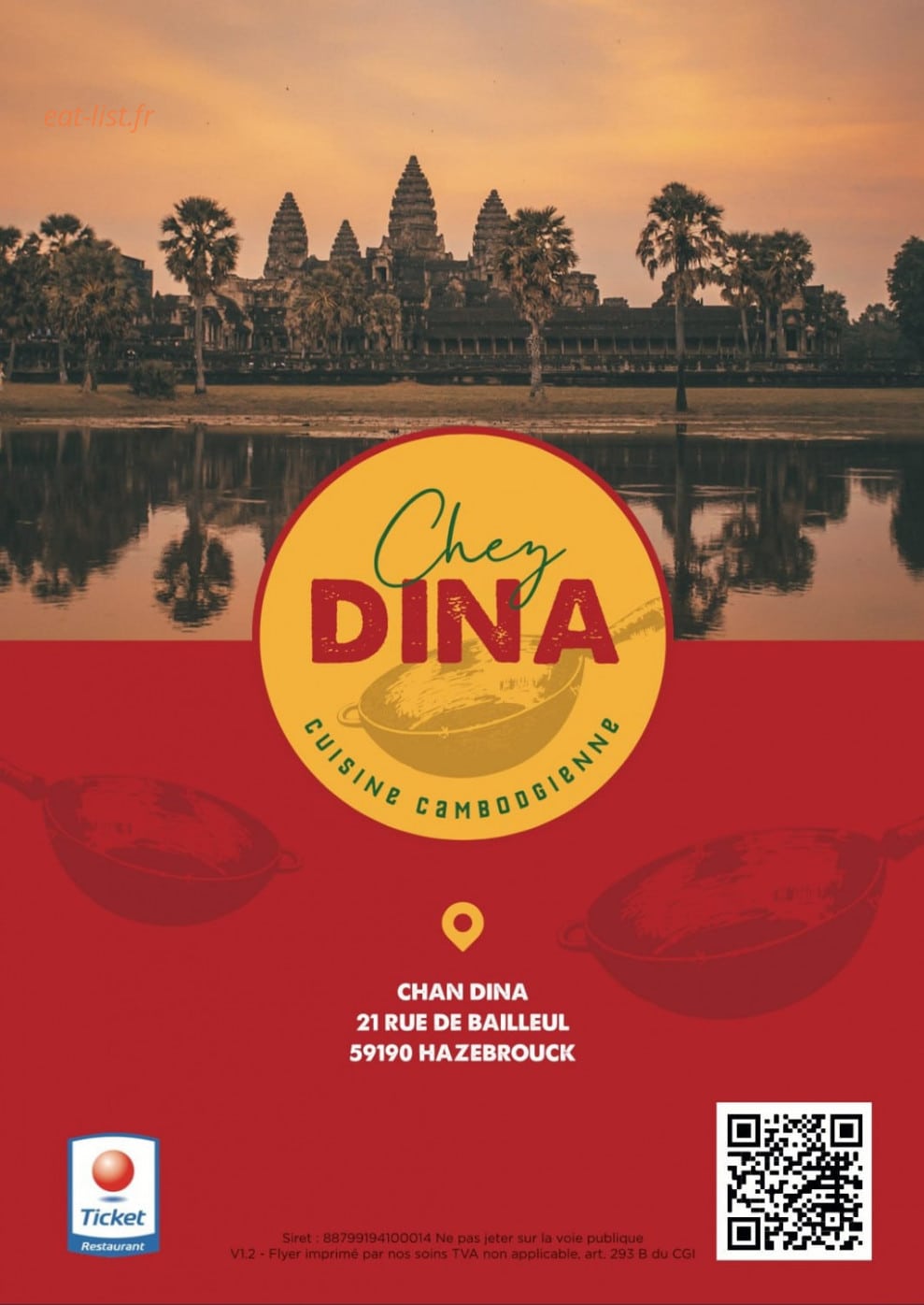 Chez Dina — carte page 1