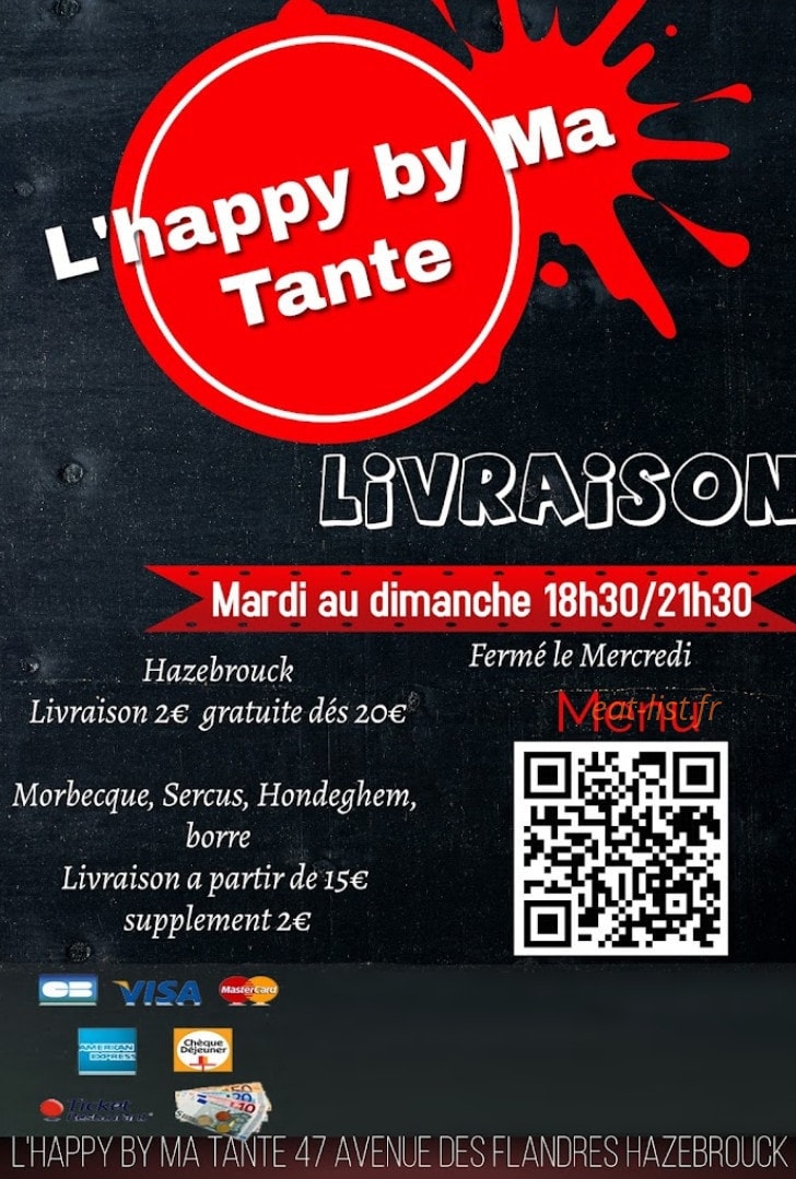 L'happy by Ma tante — carte page 1