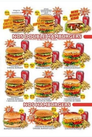 Restaurant kebab des flandres — carte page 3
