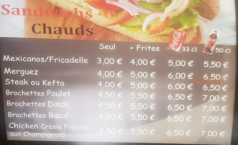 Select tacos — carte page 3