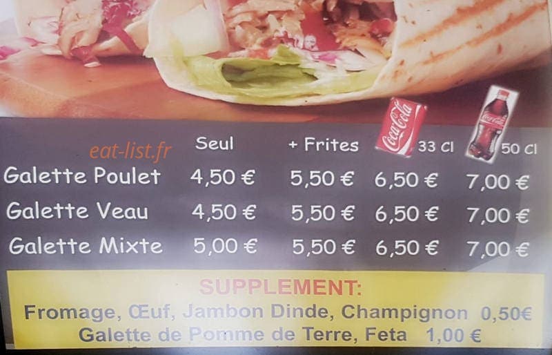 Select tacos — carte page 2