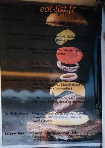 Resto'route Friterie — carte page 2