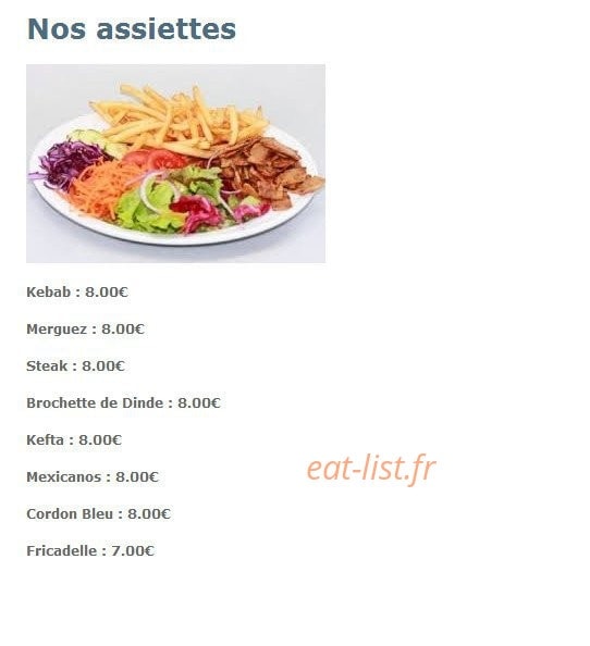 L'oriental — carte page 2