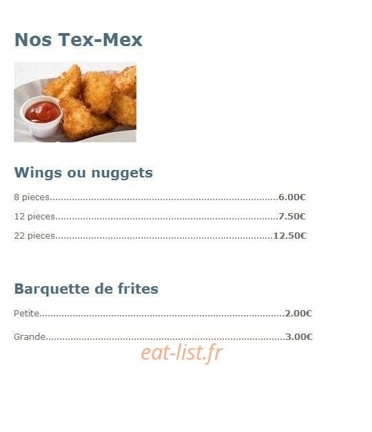 L'oriental — carte page 6