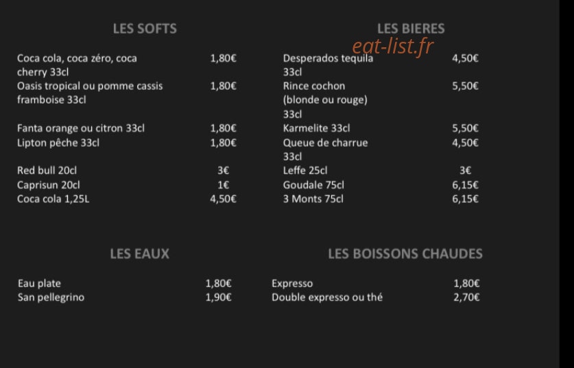 Pizza saveurs — carte page 5