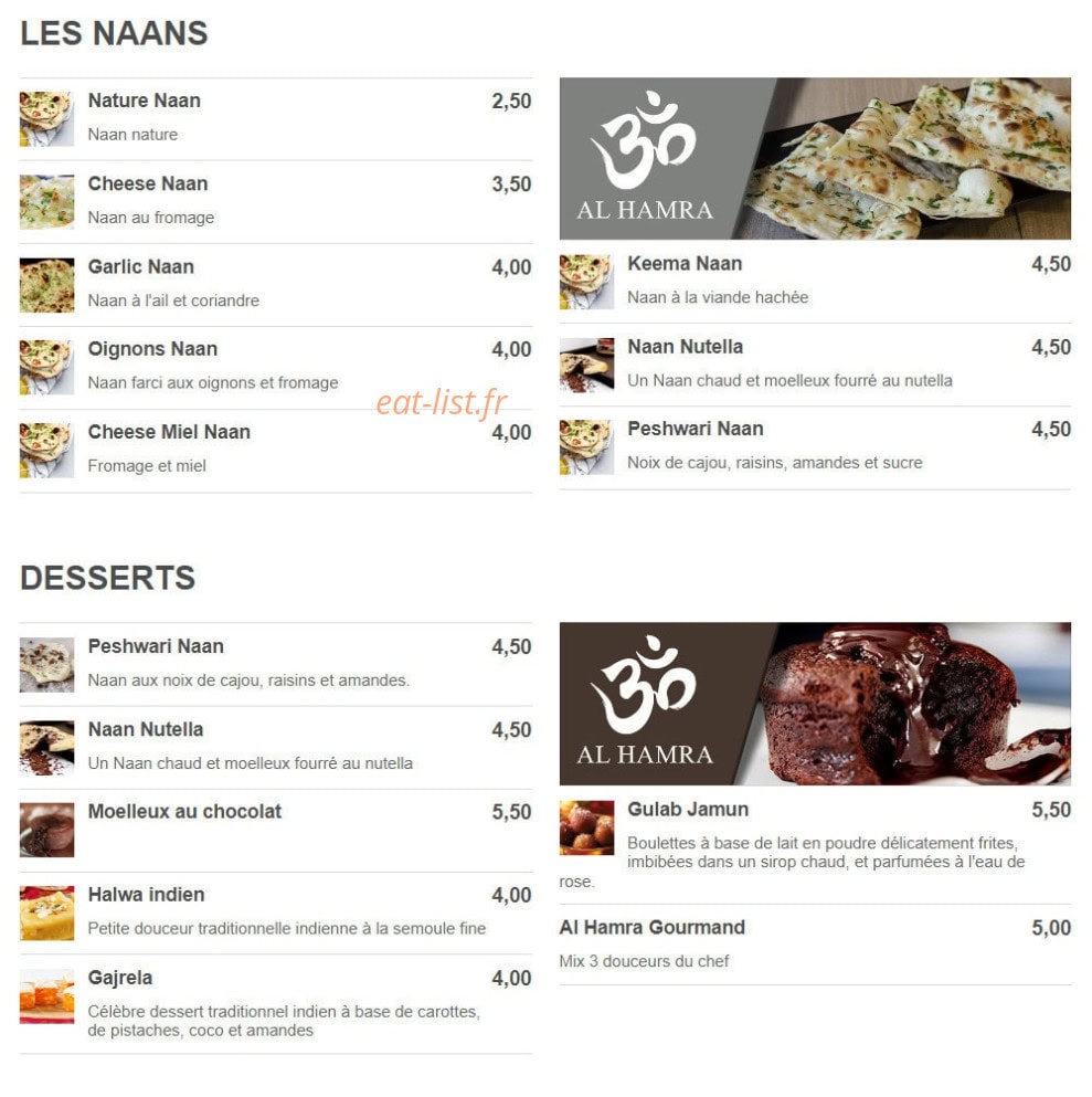 Al Hamra — carte page 6