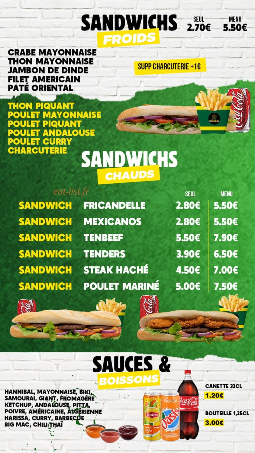 Authentic cass’dal — carte page 2