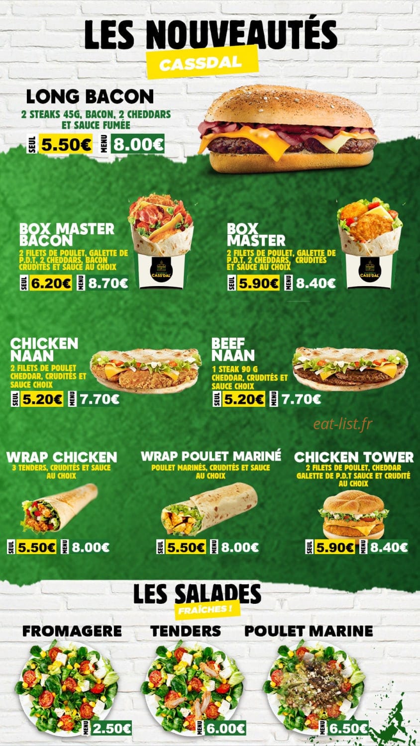 Authentic cass’dal — carte page 3