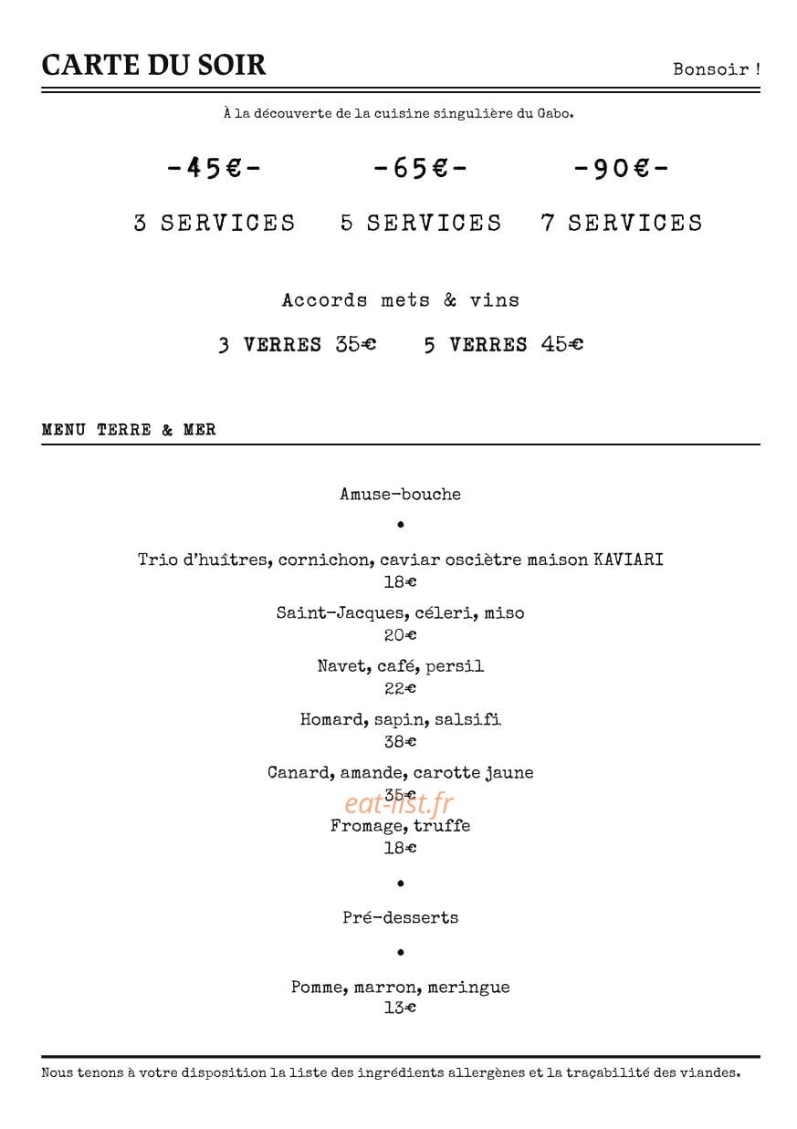 Gabo — carte page 2