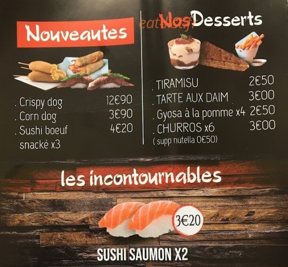 Jap n Thai — carte page 1