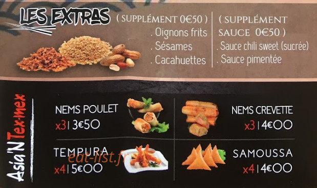 Jap n Thai — carte page 3