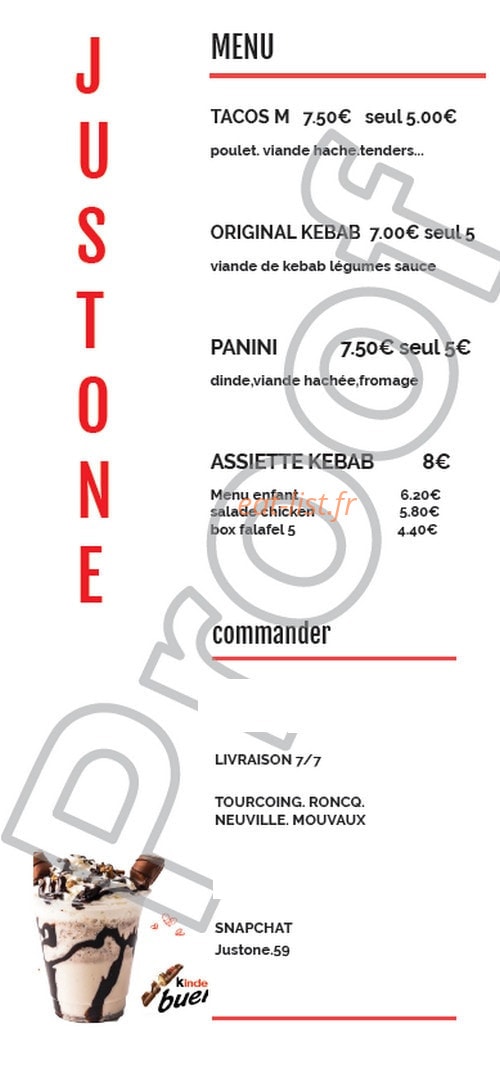 Just one — carte page 1