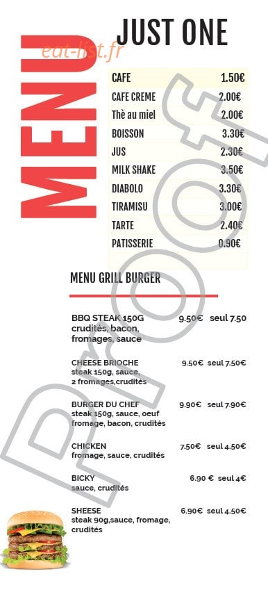 Just one — carte page 2